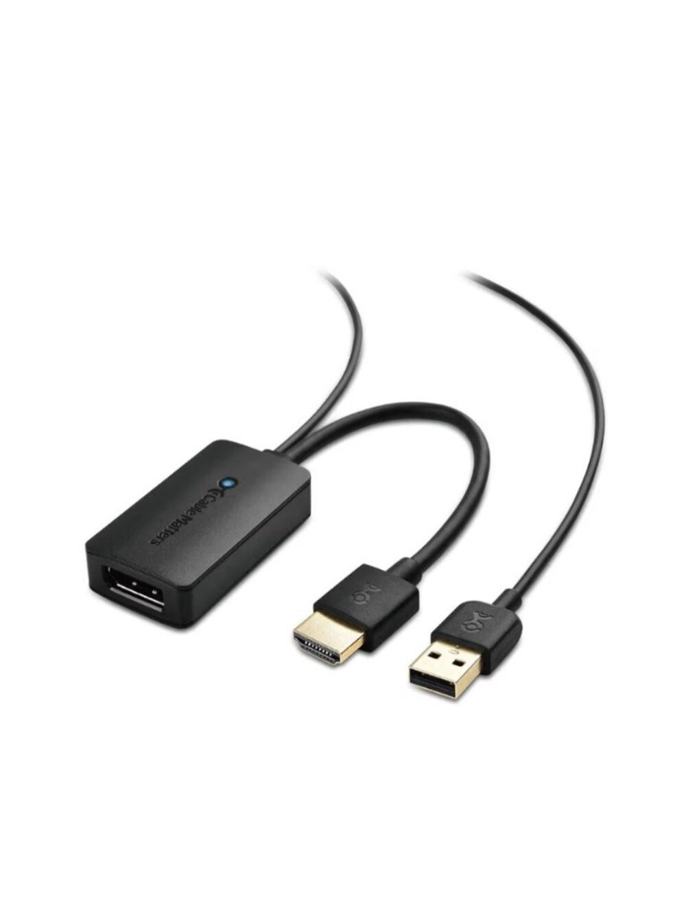 Cable Matters HDMI To DisplayPort Adapter 4K At 30Hz Active HDMI To DP Adapter